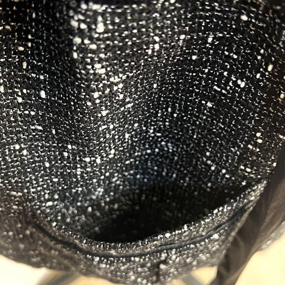 Torrid 3/4 Sleeves Lurex Tweed Blazer Front Button Jacket Adjustable Waist 3X - Picture 10 of 12